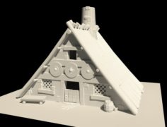 House from Asterix and Obelix 3D Model