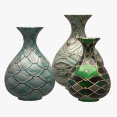 Decorative Vases 04 3D Model