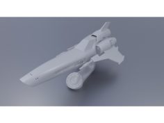 Colonial Viper Mk II (Battlestar Galactica) 3D Print Model