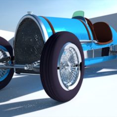 Teddy Racer						 Free 3D Model