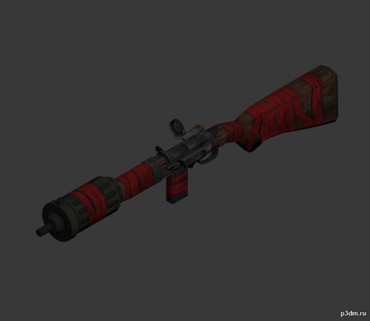 Brustgun 3D Model