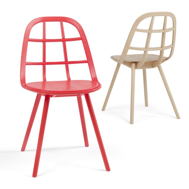 NADIA Lacquered chair 3D Model