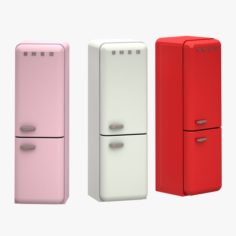 Smeg Refrigerators 03 3D Model