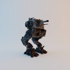 War Robot						 Free 3D Model