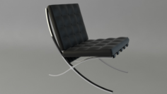 Barcelona chair 3D Model