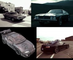 Cars COLLECTION 3D Model