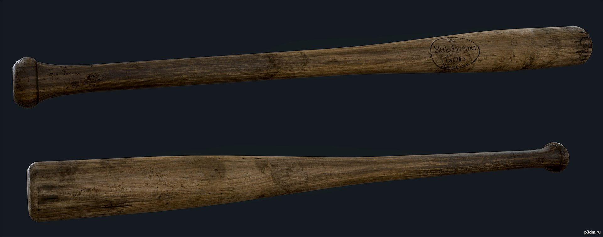 Baseball Bat 3D Model
