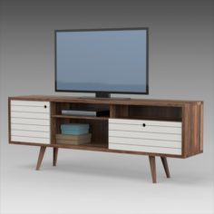 Lewis Tv Stand Set 3D Model