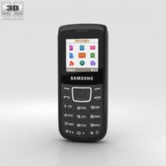 Samsung E1100 Black 3D Model