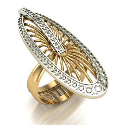 WOMAN RING 3D Model