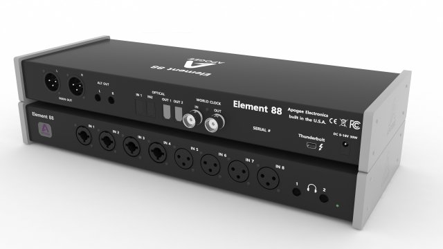 Apogee Element 88 Thunderbolt Audio Interface 3D Model
