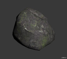 Rock (smal and large) 3D Model