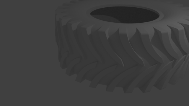 WHEEL FOR THE ROBOT 3D Model