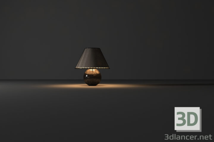 3D-Model 
Table lamp