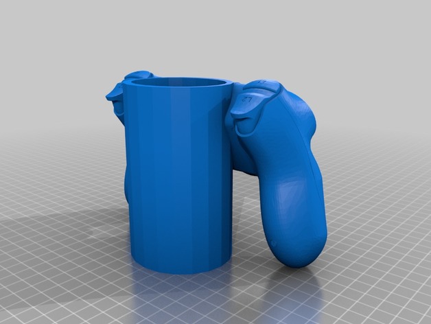 ps4 controller pen cup 3D Print Model
