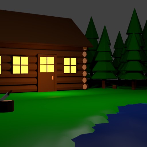 Cabin						 Free 3D Model