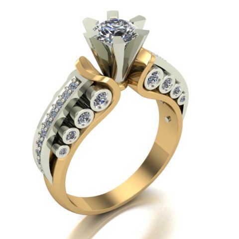 ENGAGEMENT RING 3D Model