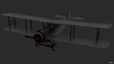 BF1 Salmson Sal.2 3D Model