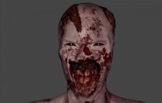 Mortal zombie 3D Model