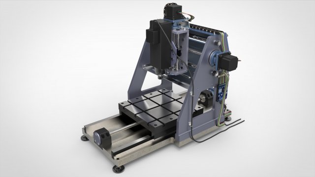 CNC machine 3D Model