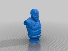 Kratos Busto 3D Print Model