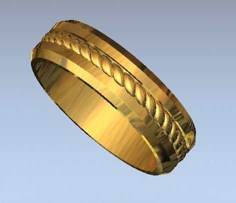 Ring d 185 3D Model