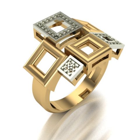 WOMAN RING 3D Model