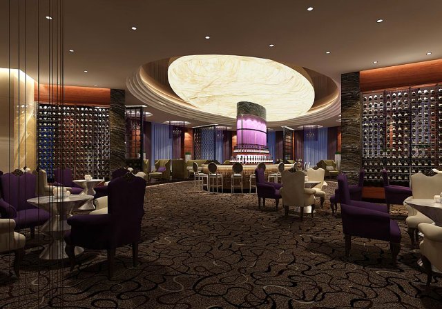 Business Restaurant – Coffee – Banquet 92 3D Model