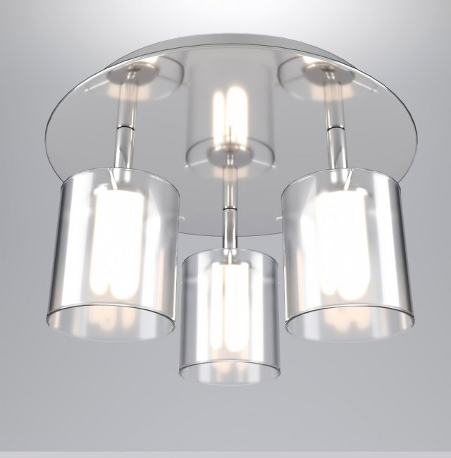 Ceiling Lamp 3 Spot 3D Model
