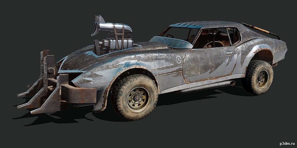 Radiant Shadow 3D Model