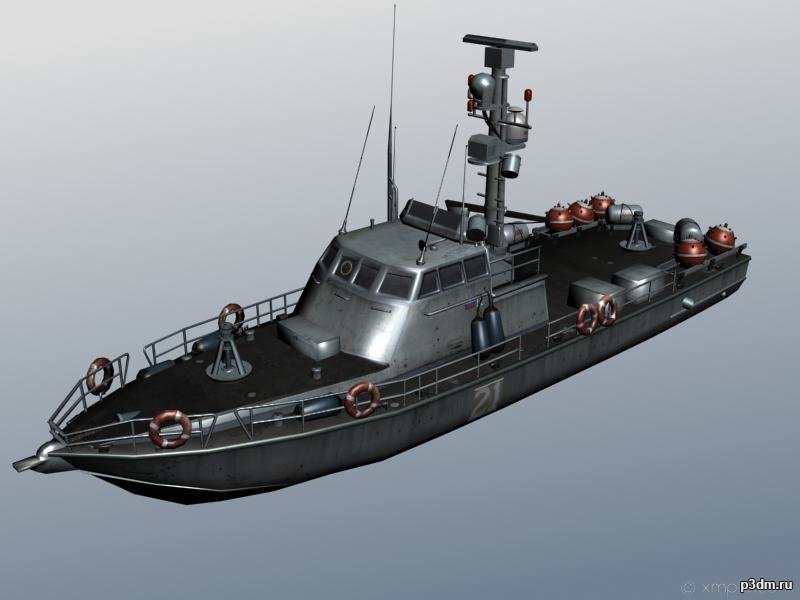 Super Dvora Mk II 3D Model