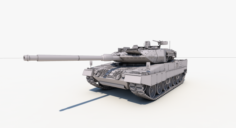 Leopard 2a7 3D Model