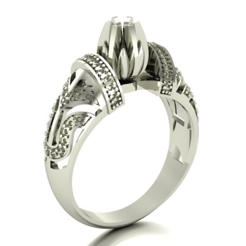 ENGAGEMENT RING 3D Model