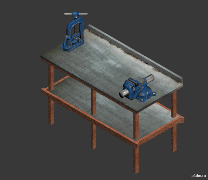 Workbench 3D Model