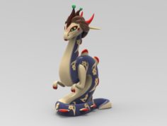 Asian Dragon 3D Model