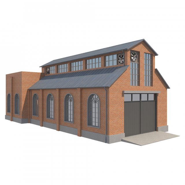 Warehouse 1 3D Model