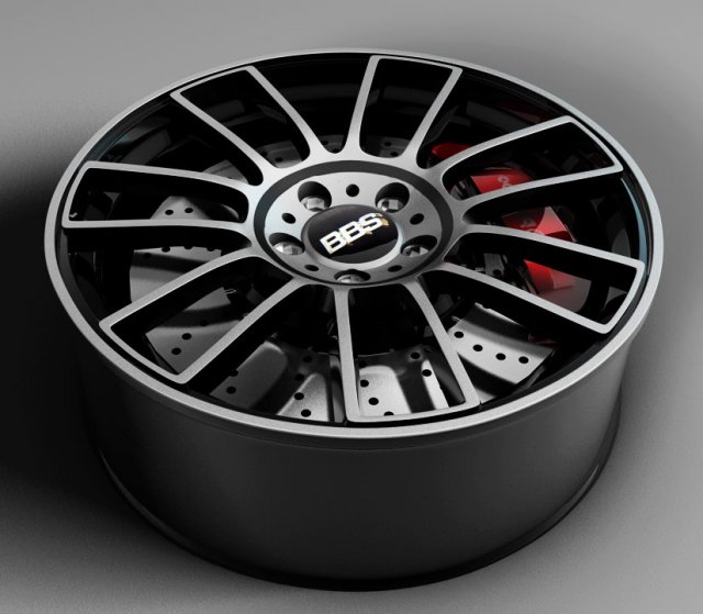 BBS CM Rim 3D Model