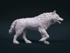 Wolf Figure 3D Model
