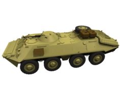 BTR 70 3D Model