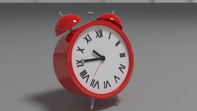 Alarm Clock Free 3D Model