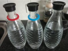 SodaStream bottle label 3D Print Model