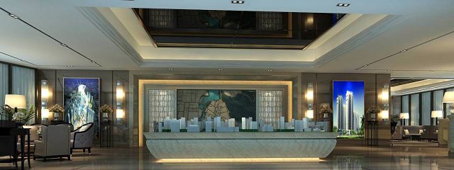 Business – Commercial – Exhibition Room – 9407 3D Model