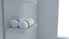 Bath towel 3D Model