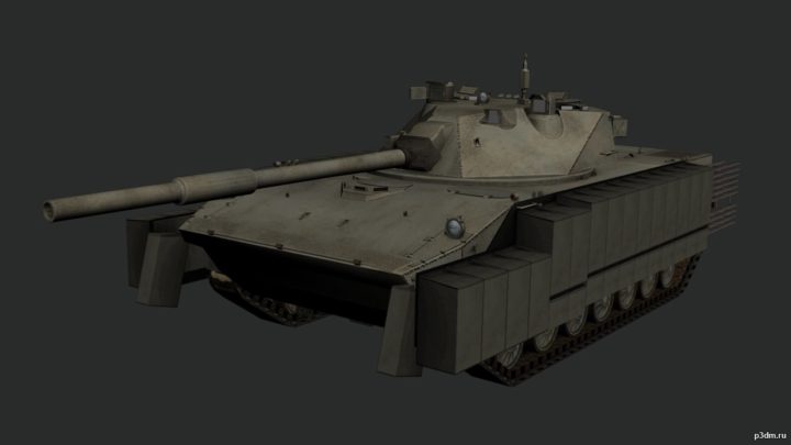 BF3 SPRUT SD 3D Model