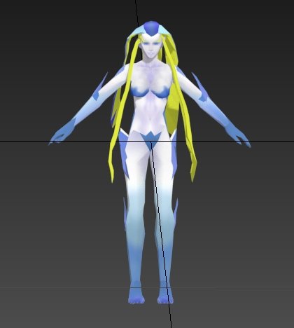 Guardian force shiva from final fantasy VIII 3D Model