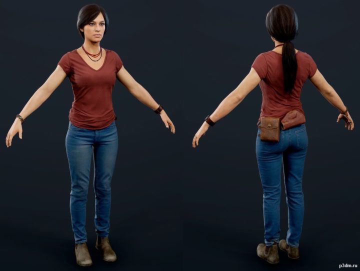 Chloe 3D Model