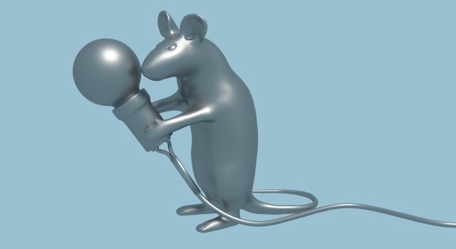 Mouse lamp3 3D Model