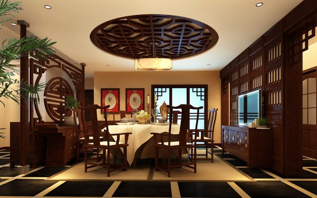 Family – kitchen – restaurant 414 3D Model