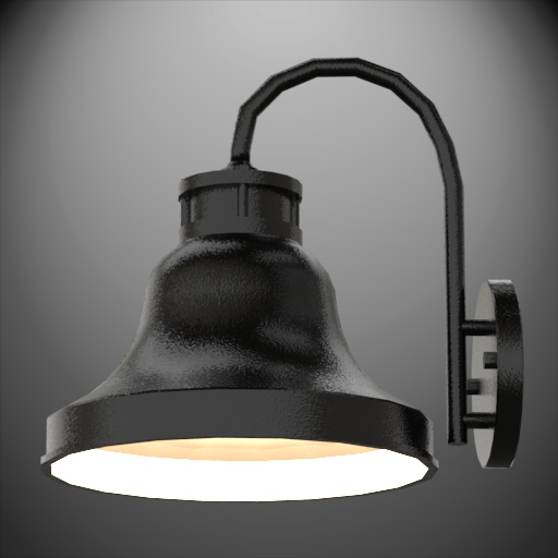 Carpenter Barn Light 3D Model