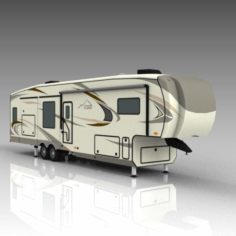 RV Trailers 3D Model